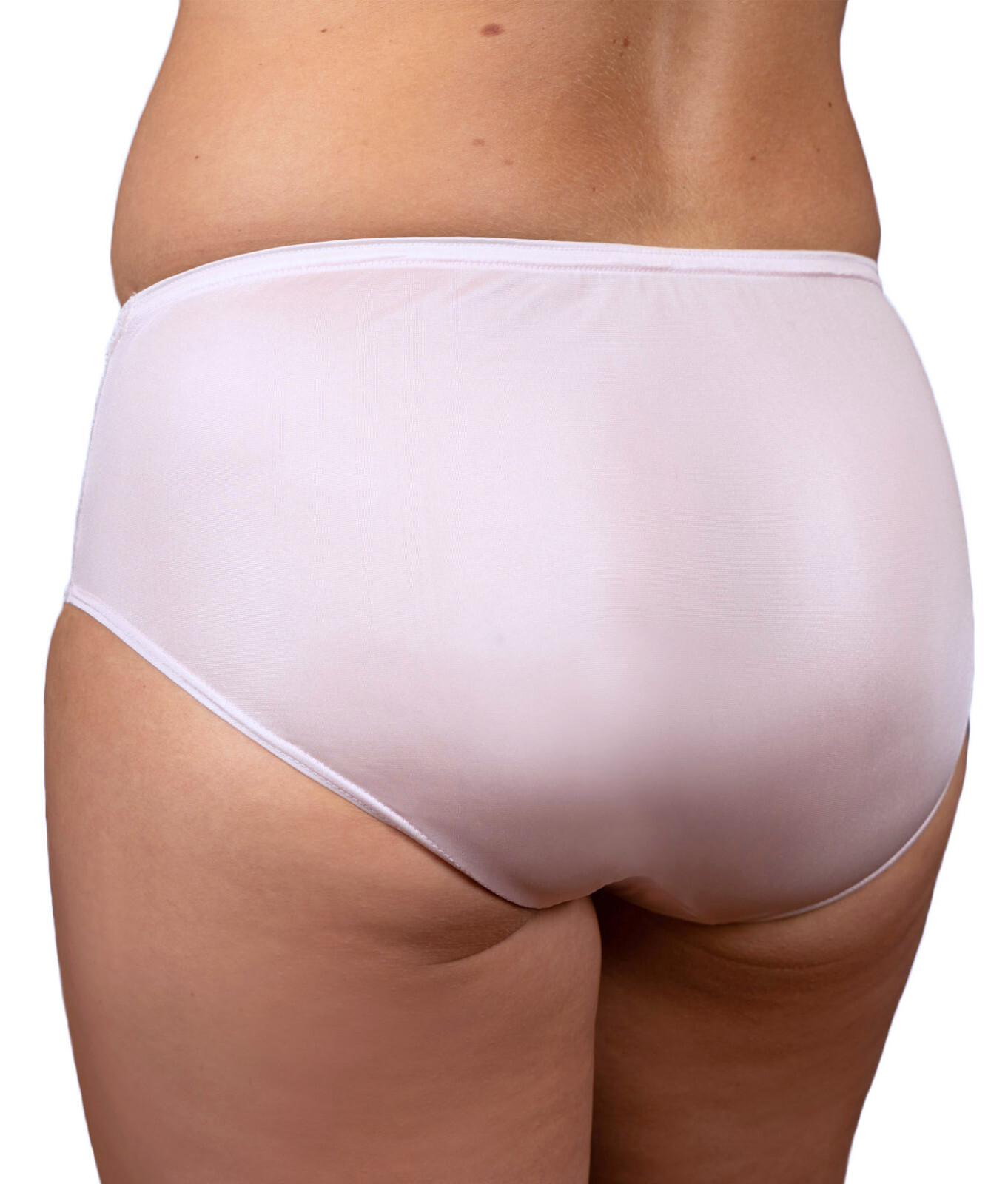 Shadowline Underwear Women’s Panty Hipster Nylon 3 Pack Spring Colors Pink Ivory