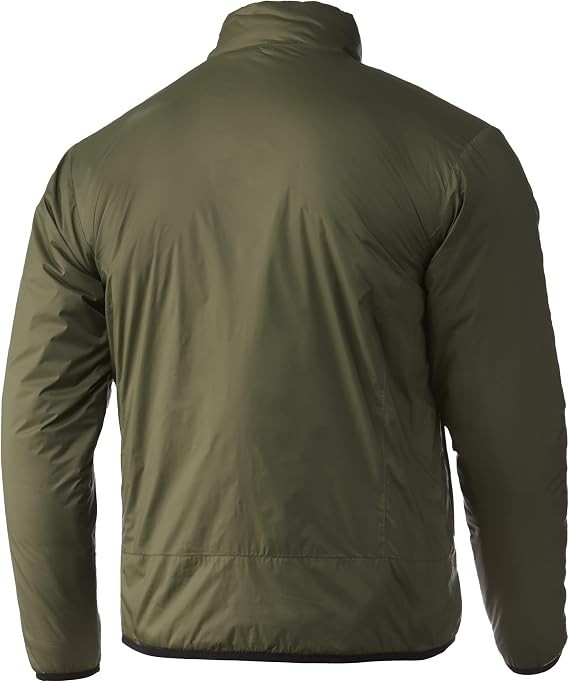 HUK Men’s Waypoint Insulated Jacket Performance Nylon Coat Moss Small