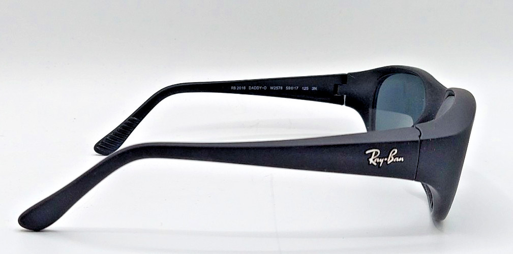 Ray Ban DADDY-O RB2016 W2578 MATTE BLACK 59-17-125 “FRAME ONLY”