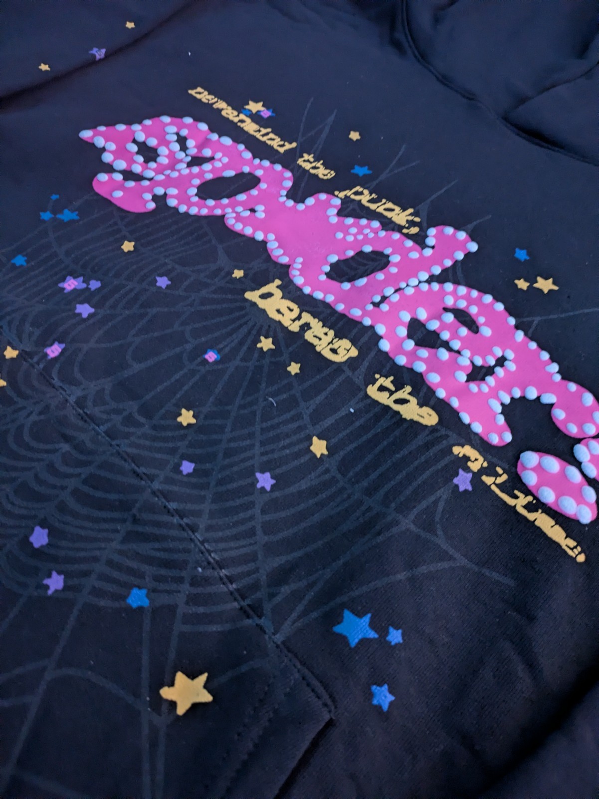 Sp5der P*NK V2 Hoodie