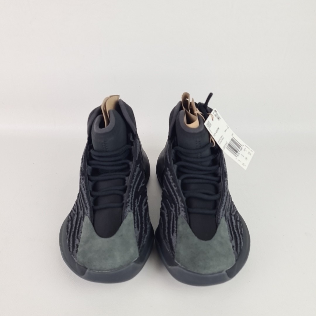 Adidas Men’s Yeezy Qntm GX1317 Lace Up Sneakers Athletic Shoes Black Sz 6.5