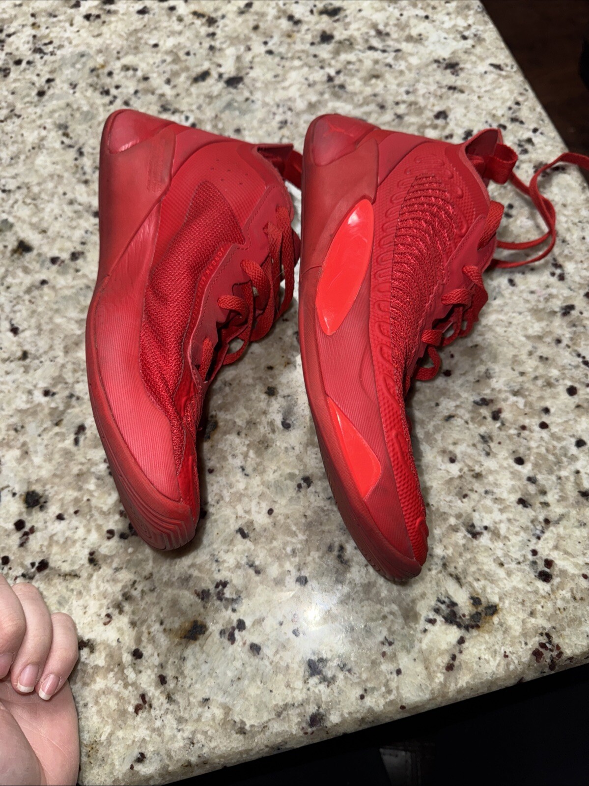 Mens Jordan Luka 1 Size 10 University Red Pre-Owned Great Condition DN1772-676