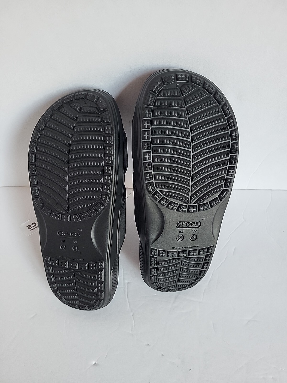 Crocs Unisex-Adult Classic Sandal Slide, W 4, M 2 – black new