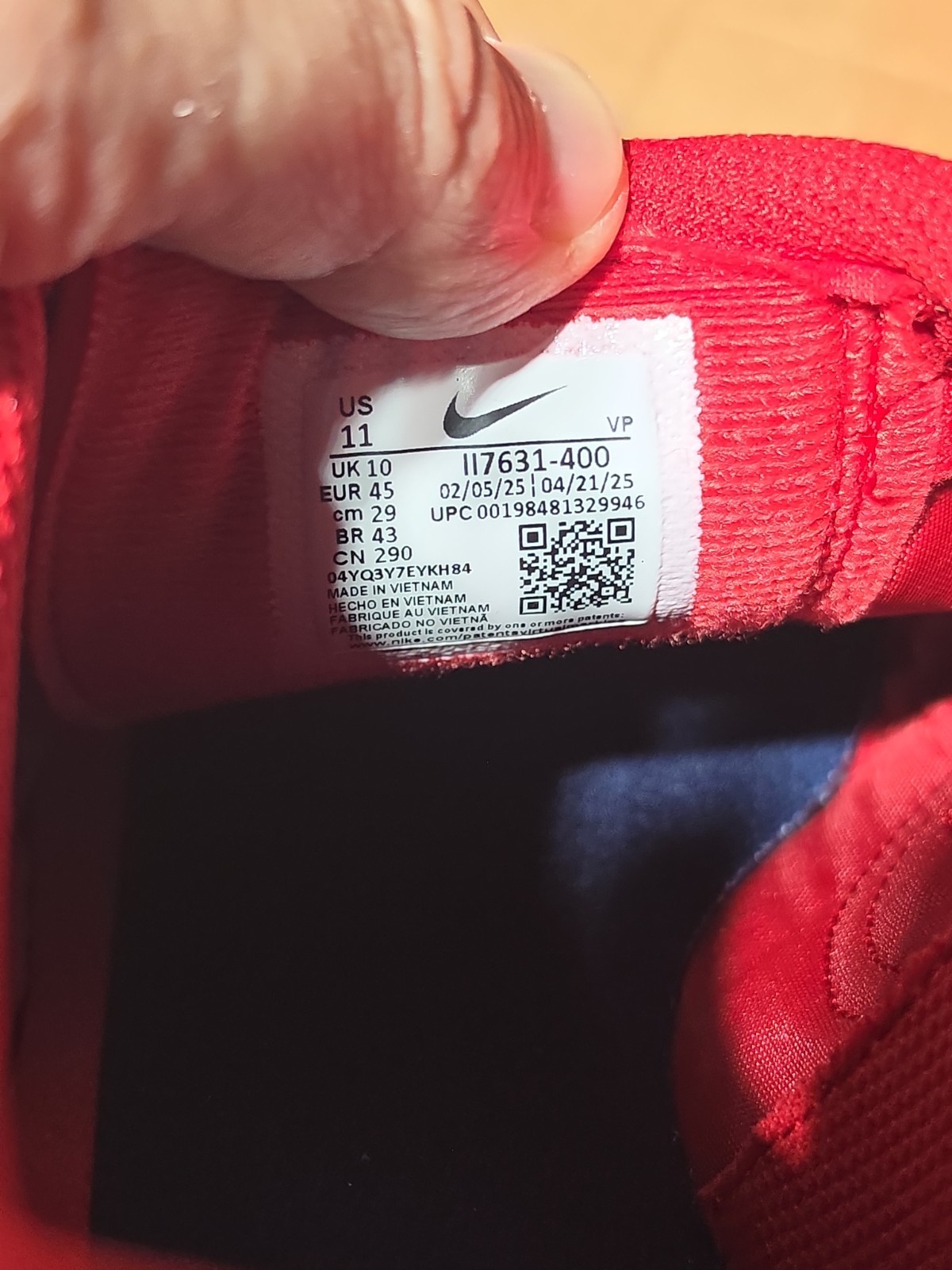 Size 11 – Nike Total 90 3 SP USA