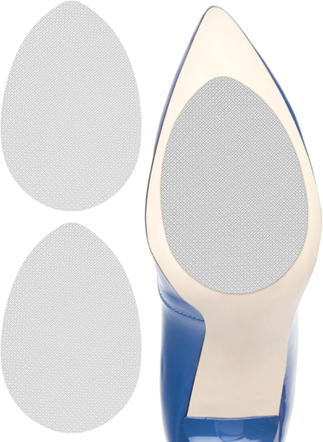Stylish Non-Slip Shoe Sole Protectors for High Heels – 2-Piece Adhesive Set