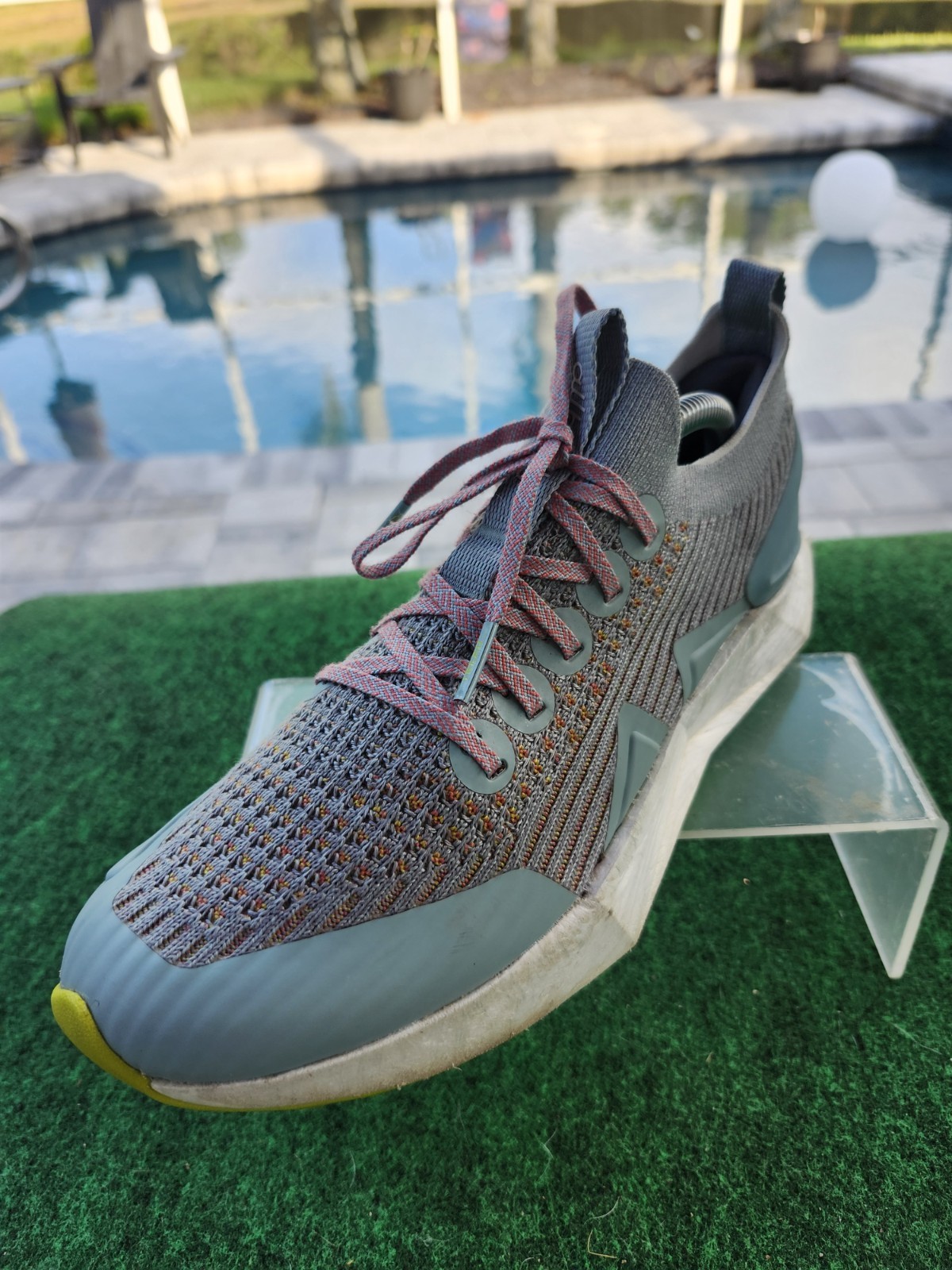 Allbirds Womens Tree Flyer 2 TF Running Sneakers Shoes Size US 7.5 Blue Pink