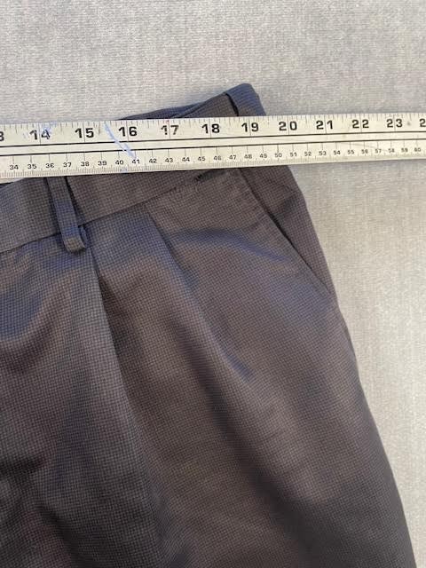 Perry Ellis Portfolio mens dark gray dress pants size 40X29