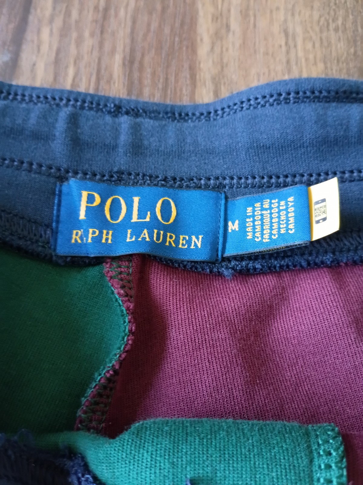 Ralph Lauren Colorblock Mens Fleece Shorts Size Medium