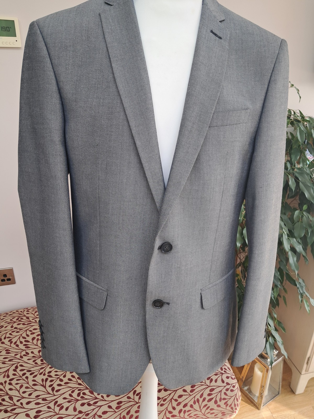 Men’s Limehaus Grey 2 Piece Suit Chest 40” Trousers 36″