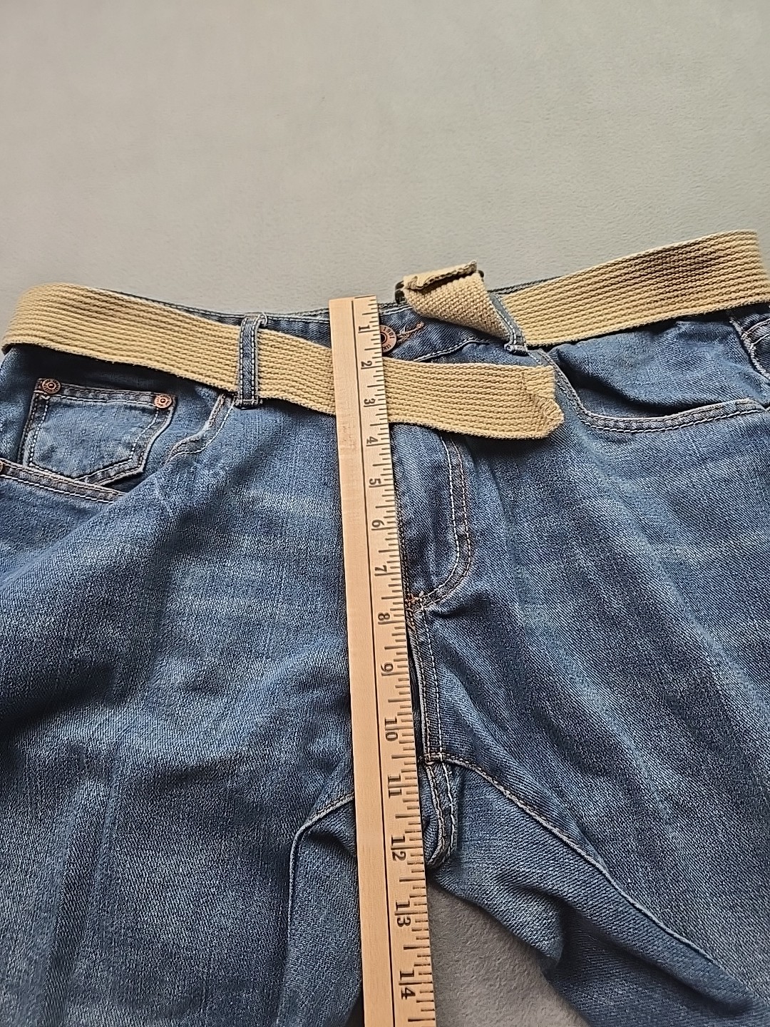 Company 81 Men’s Spencer Straight Leg Classic Fit Jeans Size 36×30 With Belt