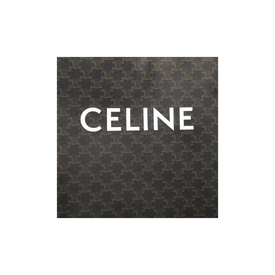 CELINE CABAS Triomphe Tote Bag Shoulder Bag Medium Unisex Couple 12.2x2x13.7 in