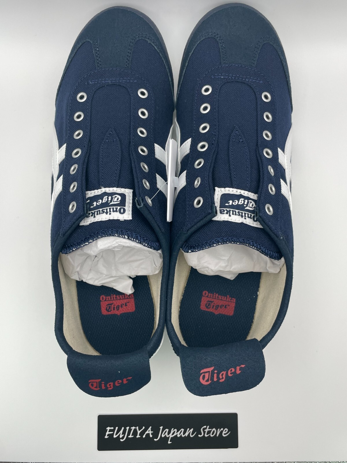 Onitsuka Tiger MEXICO 66 SLIP-ON Unisex 1183A360 401 NAVY/OFF-WHITE M8/W9.5