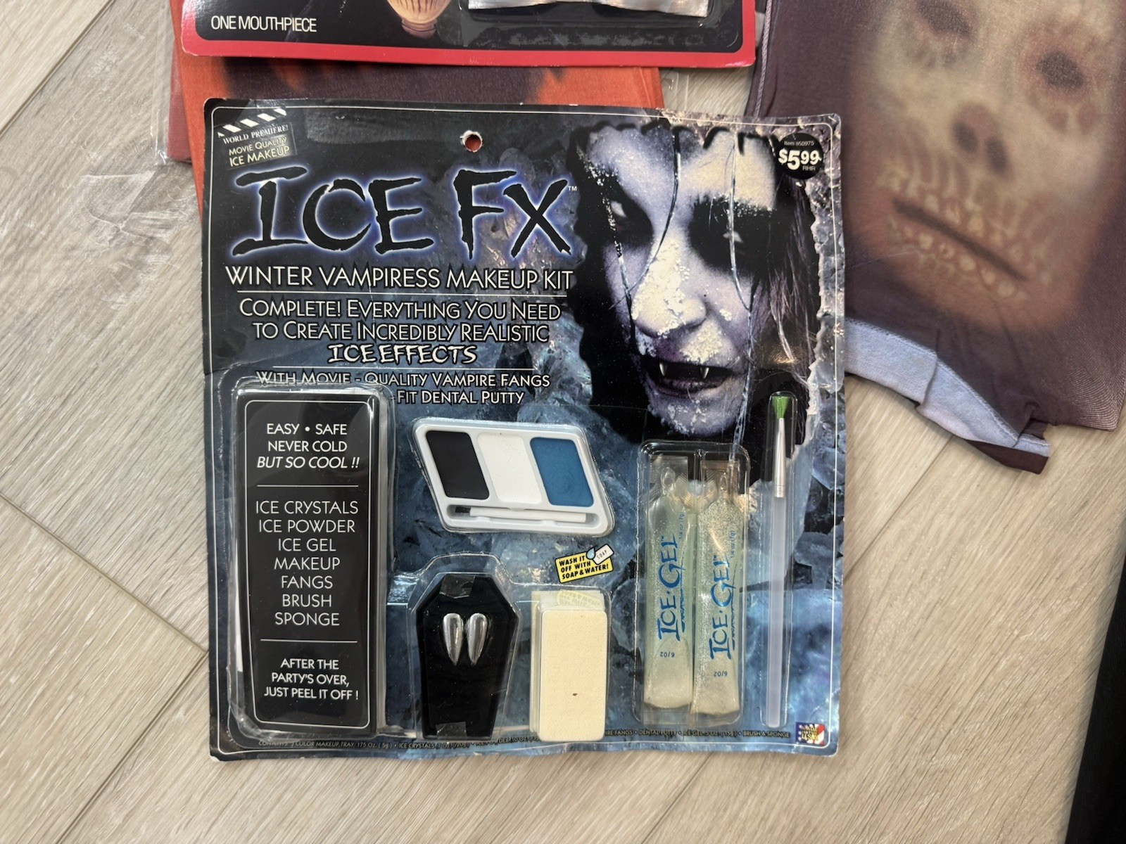 Lot Of Halloween Masks Make Up And More