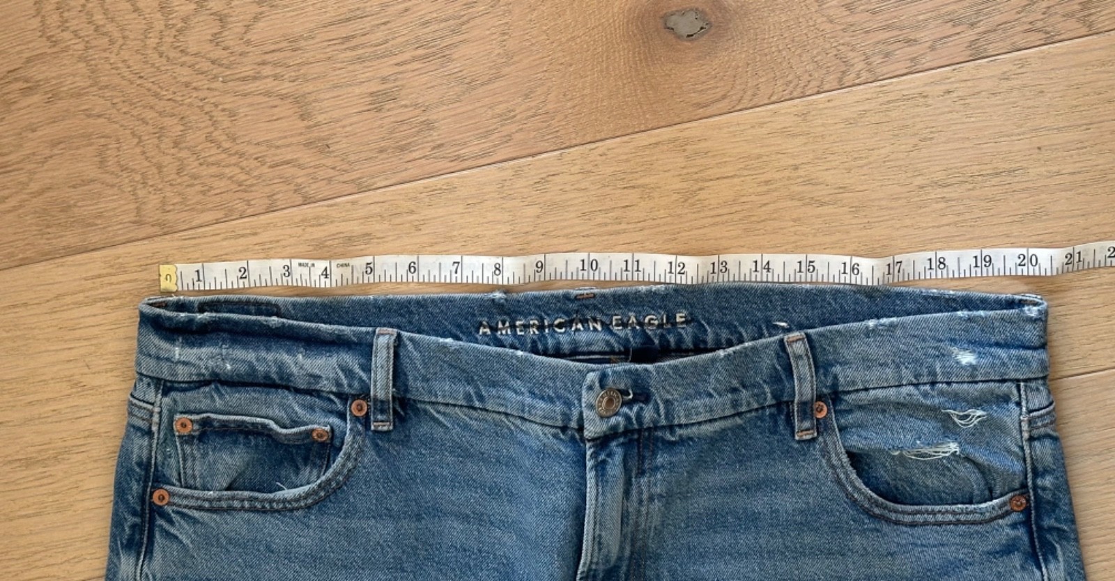 American Eagle Outfitters Womens Jeans Size 20 Long Distressed RN 54485 CA 03873