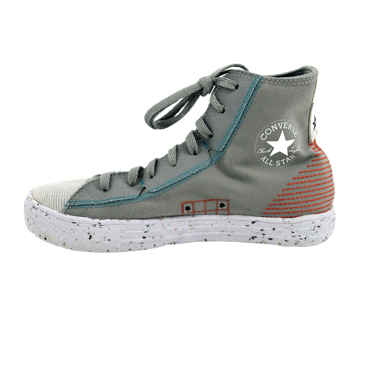 Womens 8.5 39.5 Converse Chuck Taylor All Star Crater High Summer Daze Ash Stone