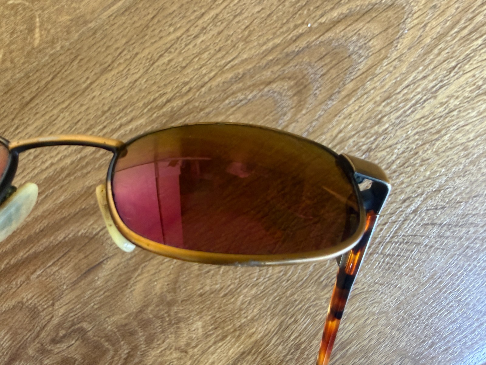 Vintage REVO Model 1112 Sunglasses Scratches on Frame and Lenses