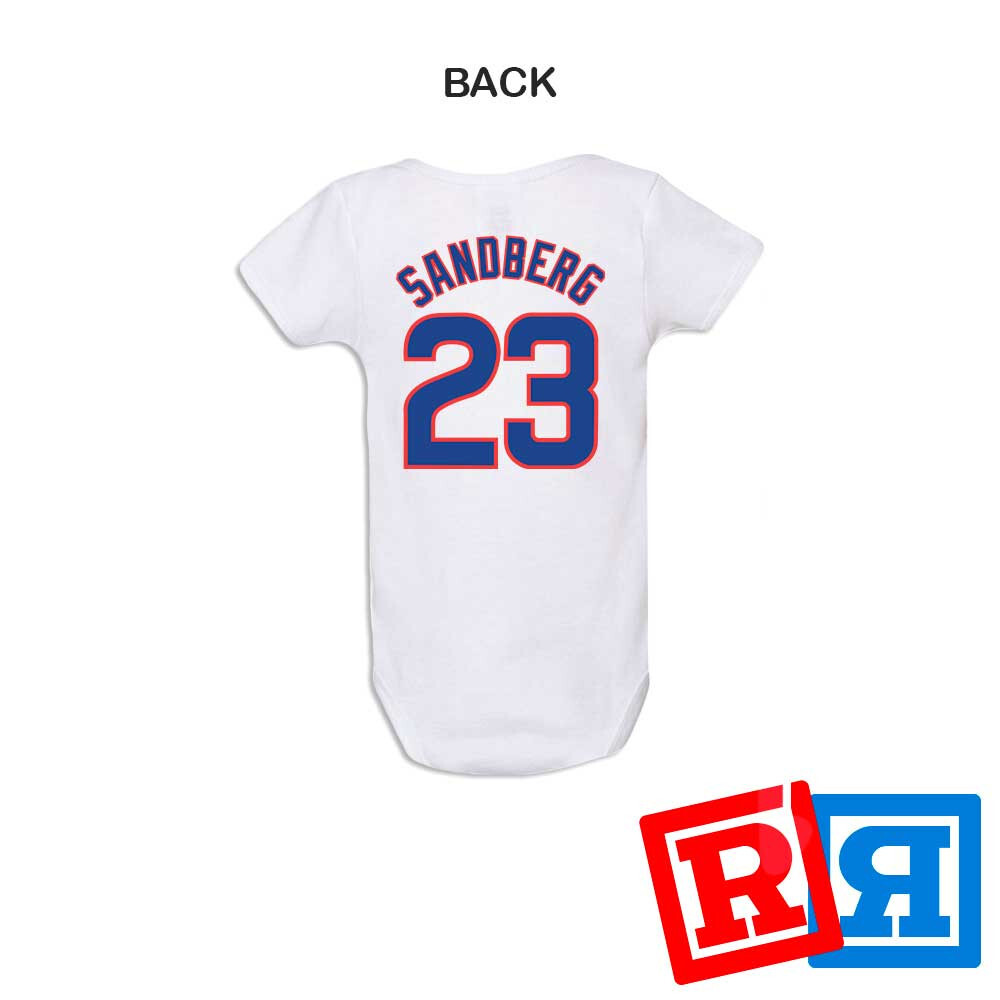 Ryne Sandberg Chicago Cubs Baseball Gerber Baby Onesie® Cotton Bodysuit