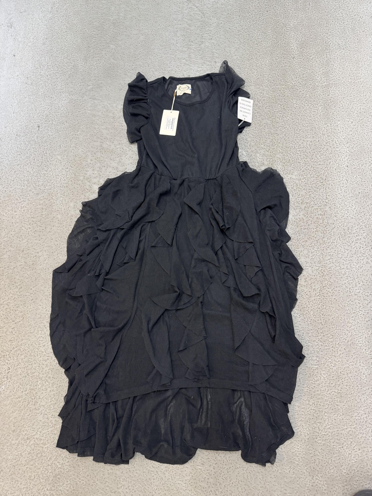 Mia Joy Rora Dress Womens 14 Joyfolie Ruffle Tiered Polyester Lined NWT