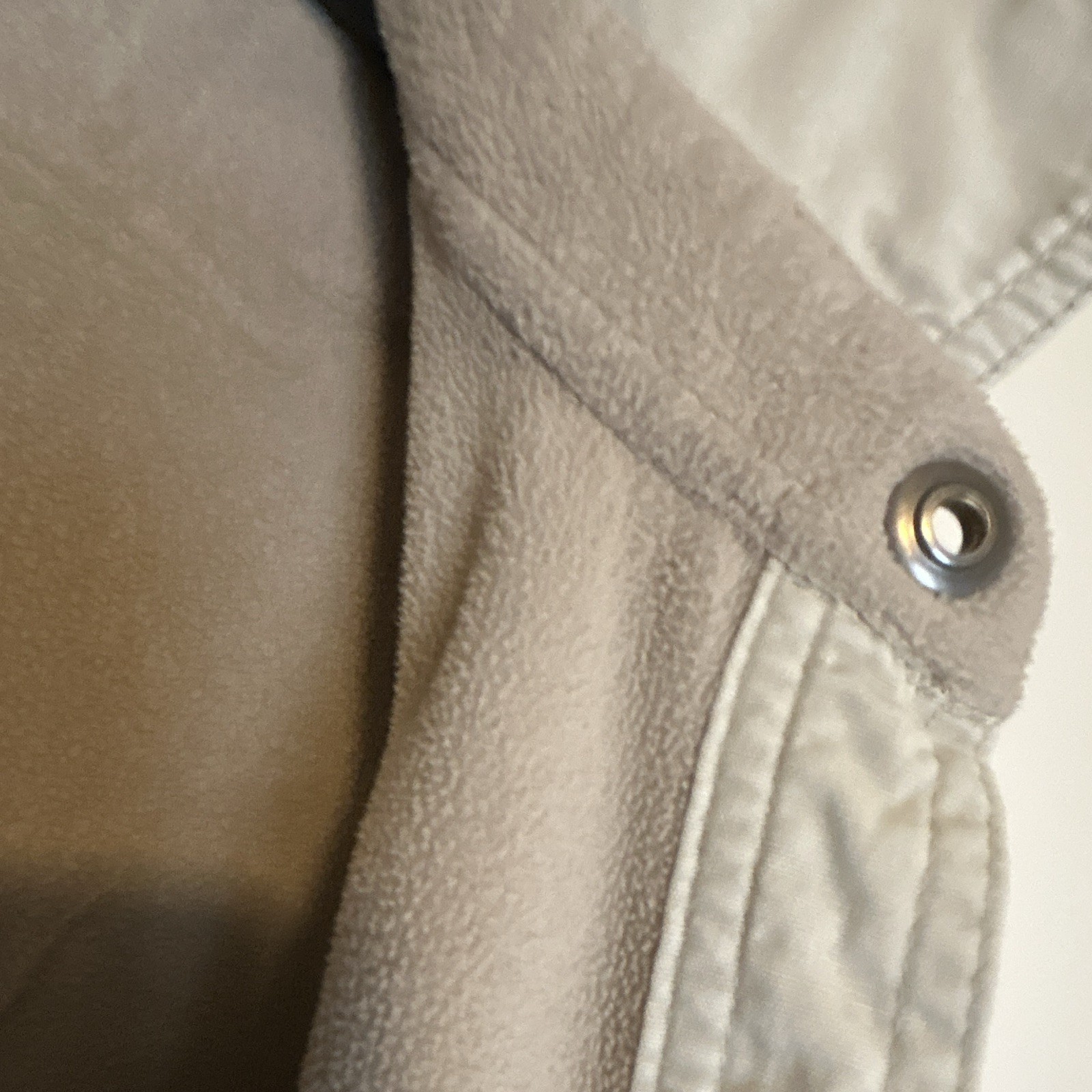 Men’s M Gander Mountain Fleece Lined Cotton Canvas Shacket Snap Up