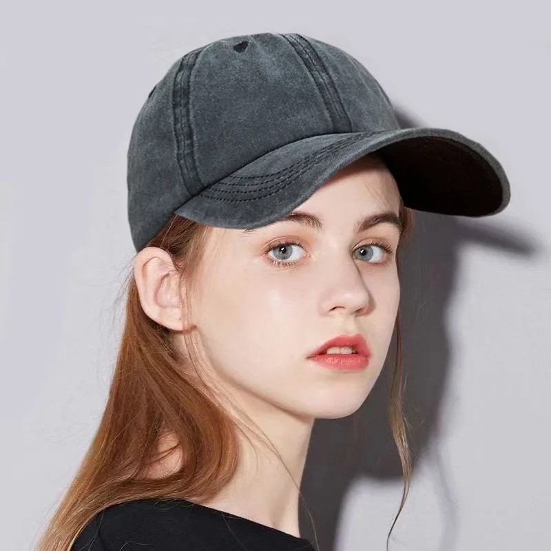 Snapback Hat Flat Bill Baseball Cap – Hip Hop Streetwear Blank Plain Trucker Hat