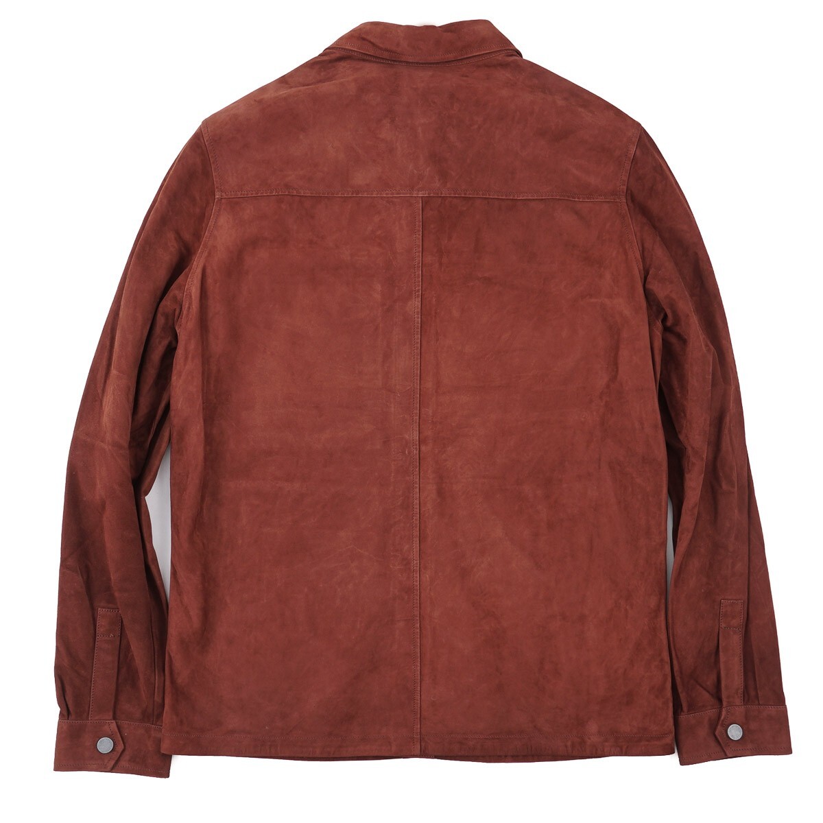 Manto Lightweight Nappa Lambskin Suede Shirt-Jacket S (Eu 48) NWT Overshirt