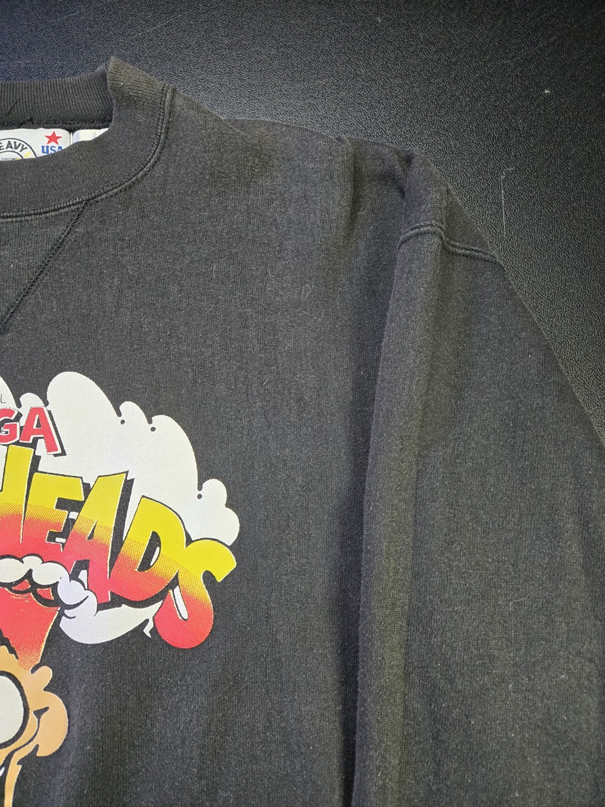 Vintage 90’s Warheads Sour Hard Candy Promo Shirt Size XL 25×27.5″, Rare, Black