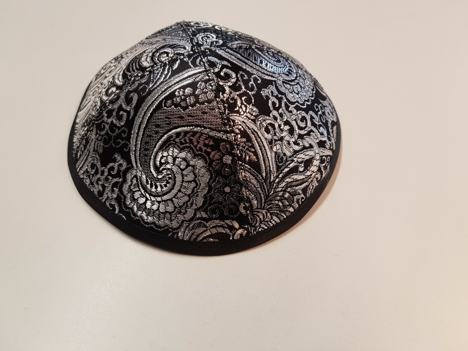 Kippah, Jarmulke, Kippah, Kipa Black 16-17cm