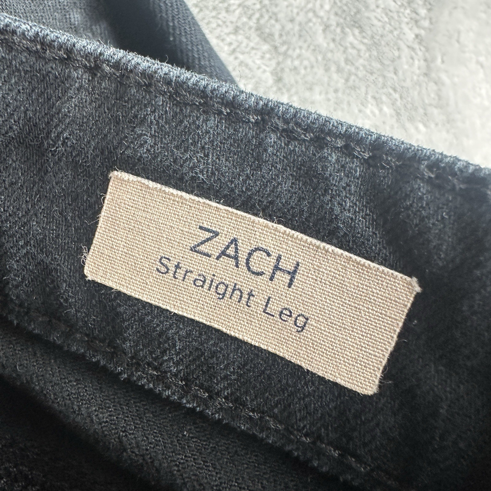 Mavi Zach Straight Leg Jeans Men’s 30×30 Black Stretch Denim Pants