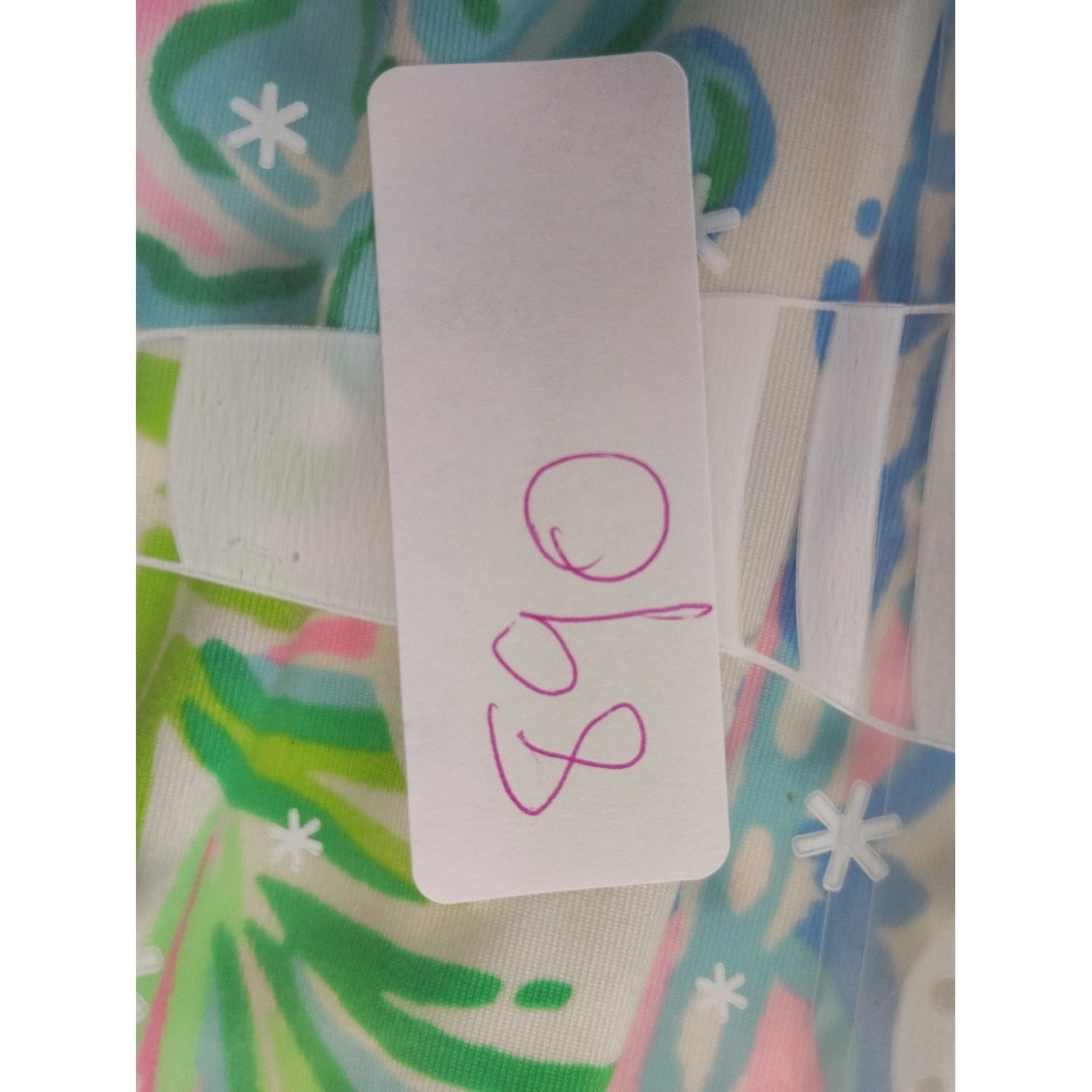 Nwt Lilly Pulitzer Pink, Bowen Green & Blue Floral Sleeveless Top In Coconut Raw
