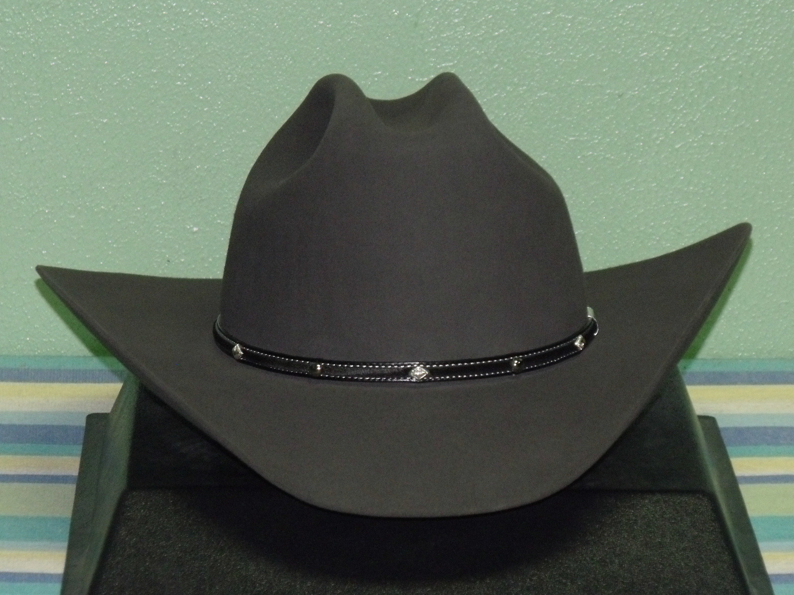 STETSON 6X GRANITE “ANGUS” COWBOY WESTERN HAT