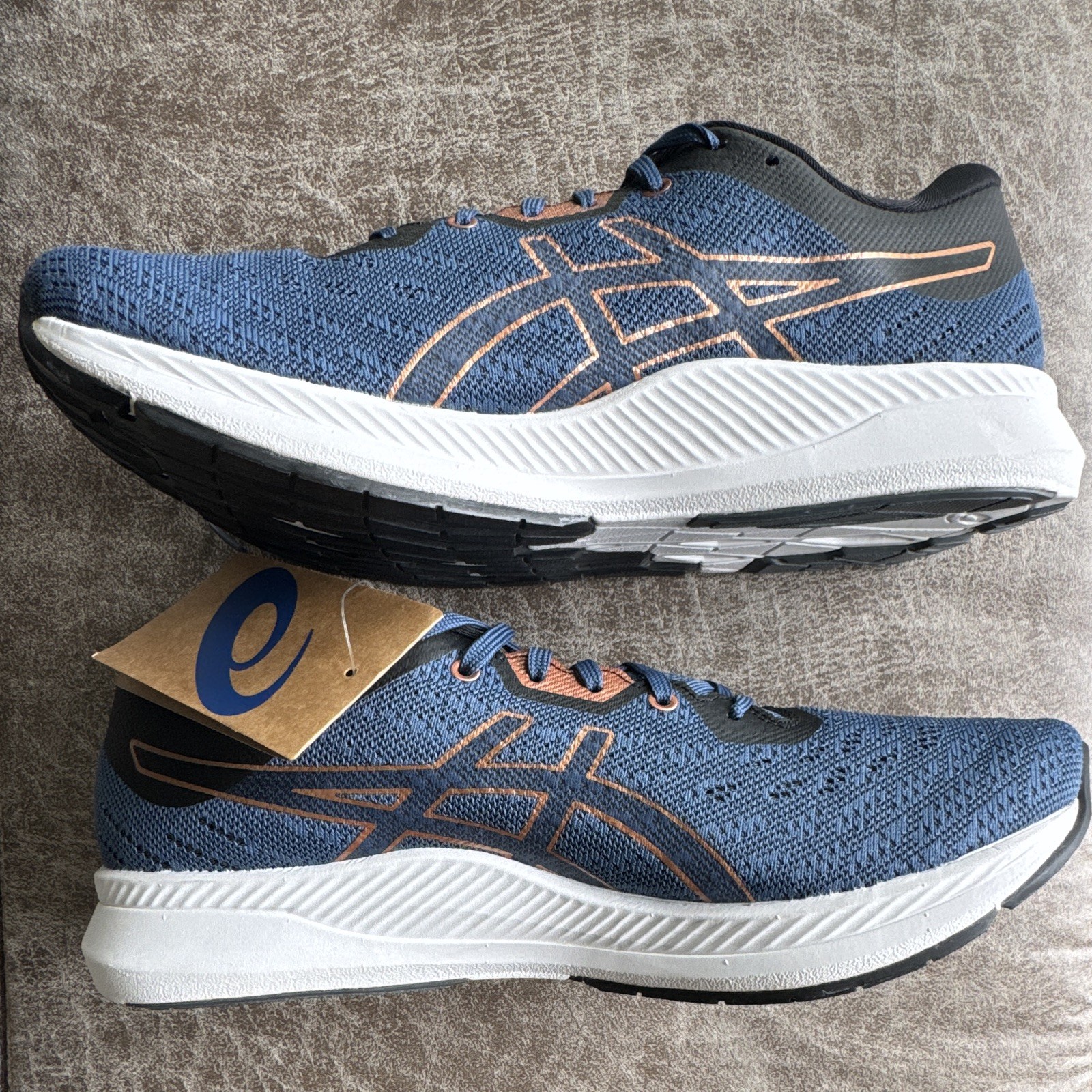ASICS Ezeride Men’s Low Top Running Sneaker Blue/Black/White 1011B788-400