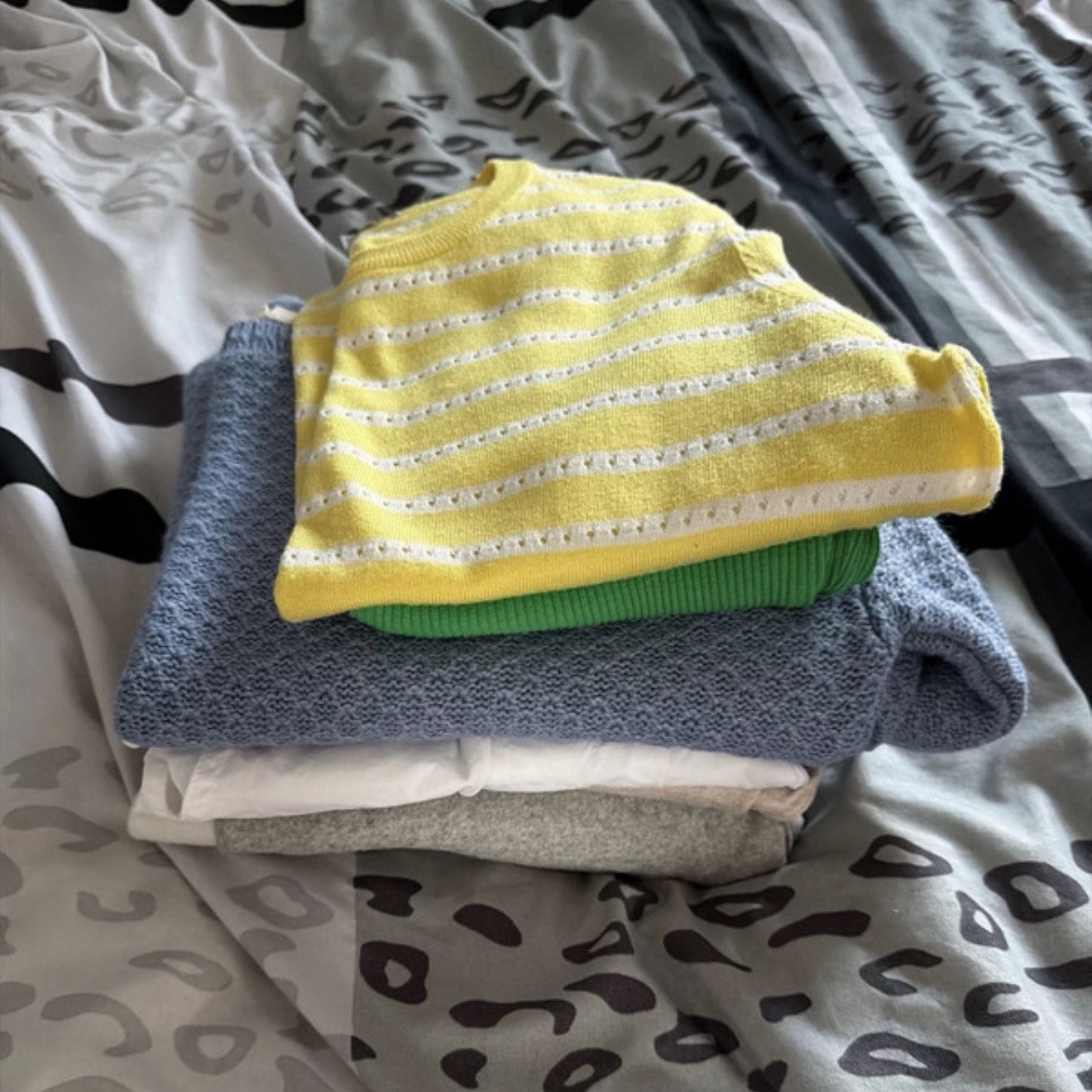 bundle of 6 long sleeve tops size 10