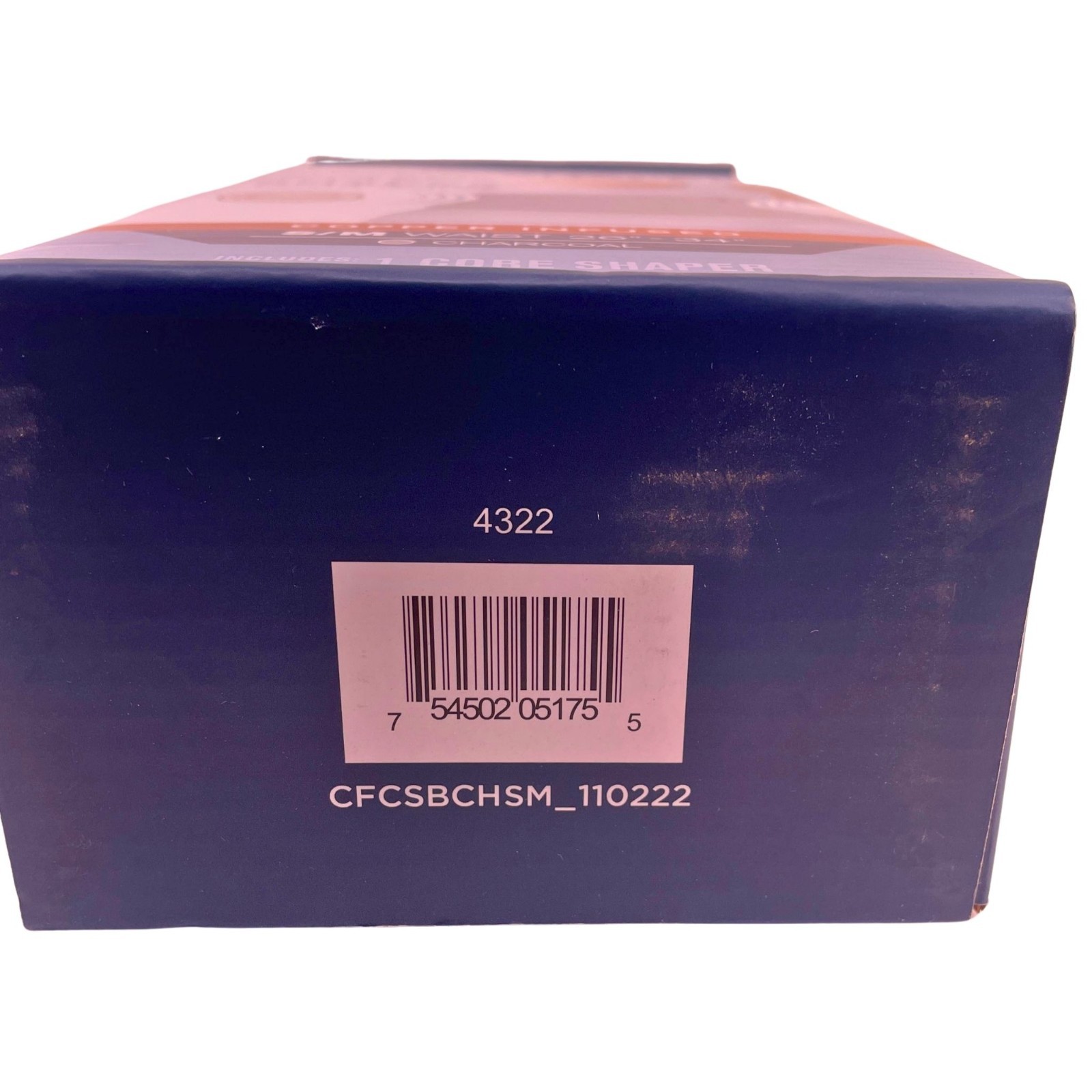 Copper Fit Core Shaper Charcoal S/M (26″-34″) – 1 Pack – New