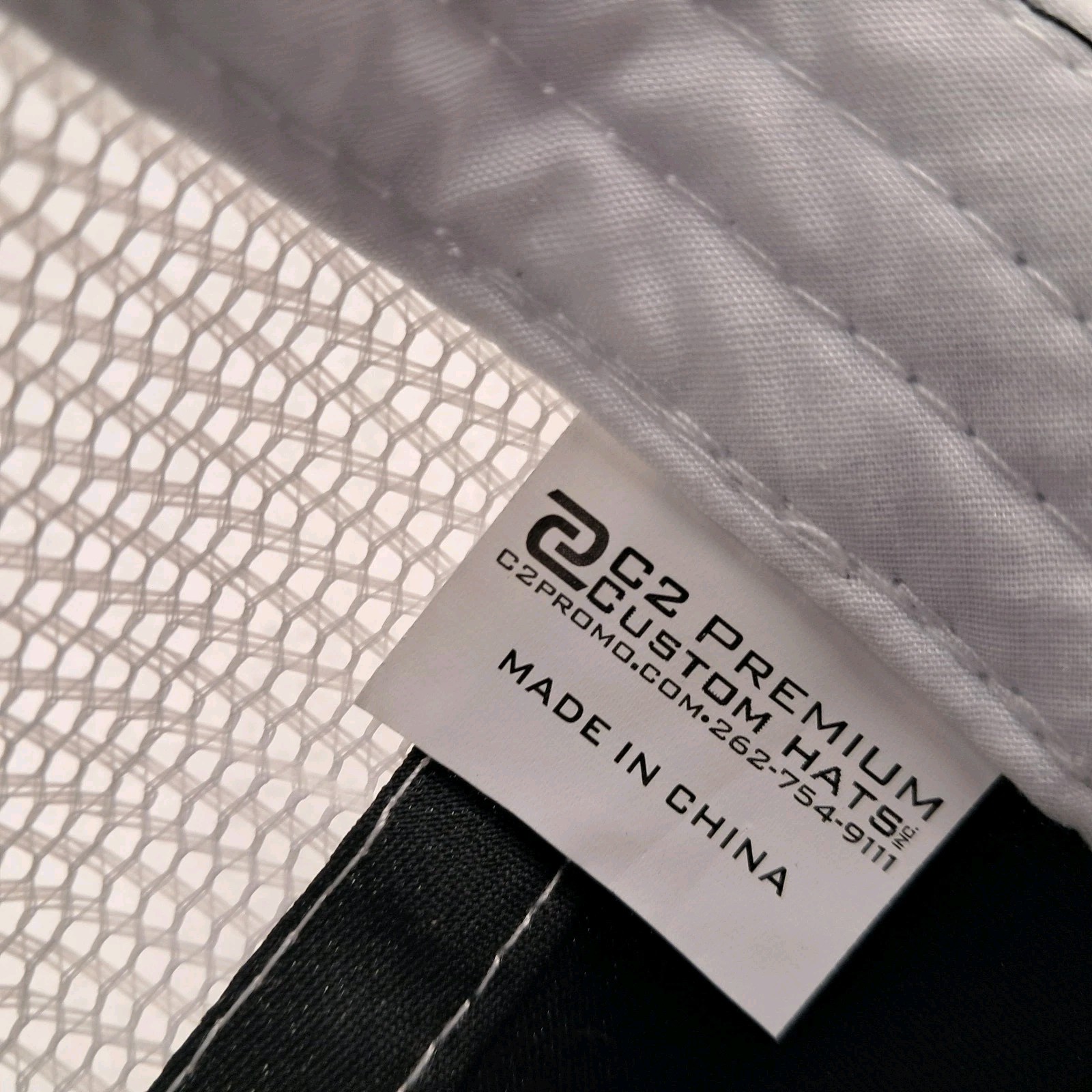 BCM Bravo Company Manufacturing Hat Cap Black White Mesh USA Strap Fighter