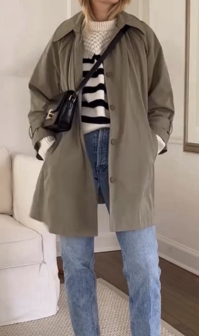 New with Tags Women’s Issey Trench By Ba&sh Size 0