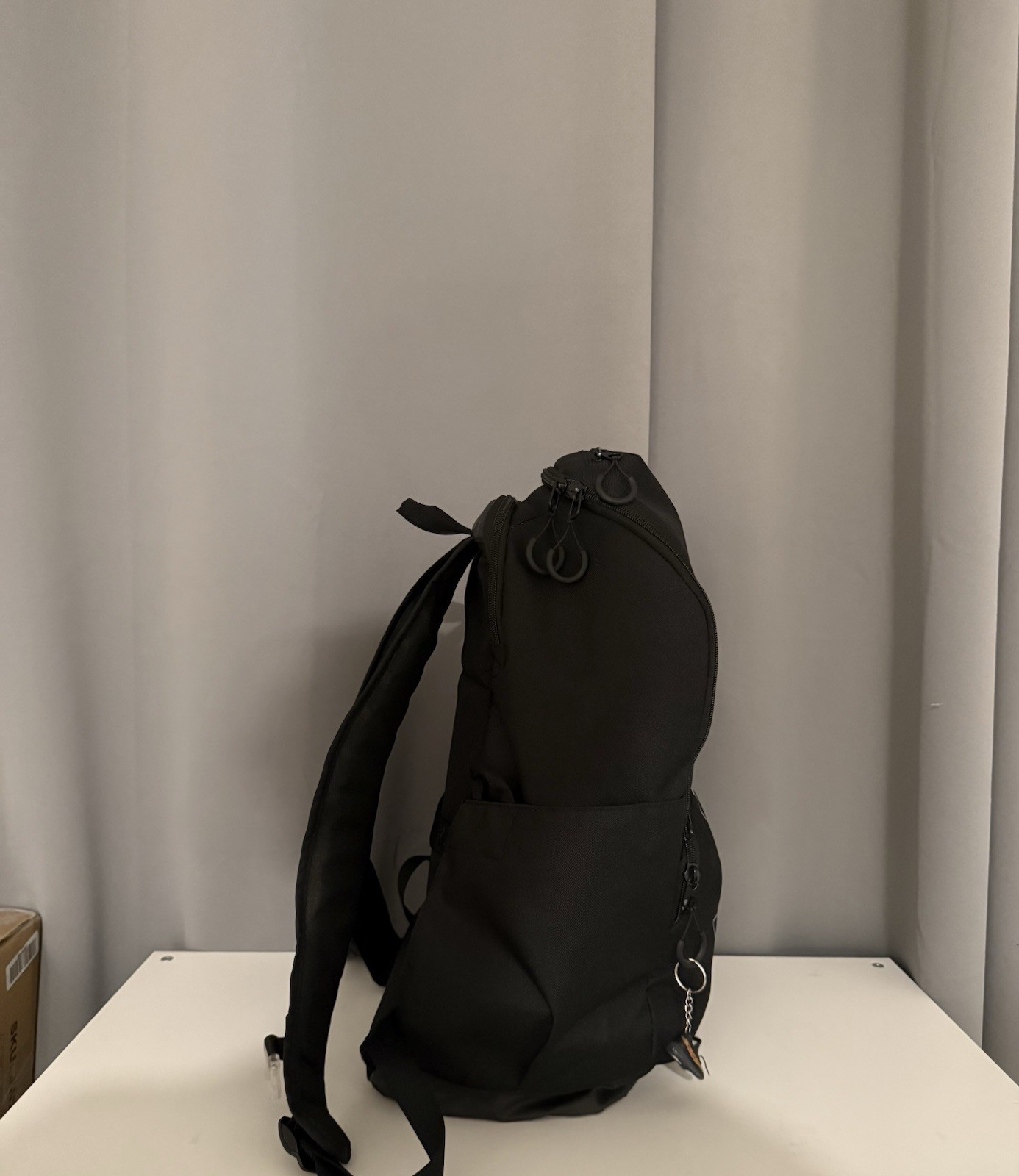 Nike Varsity Elite Backpack 32L Black Grey Navy Air Cushion Basketball HM9965