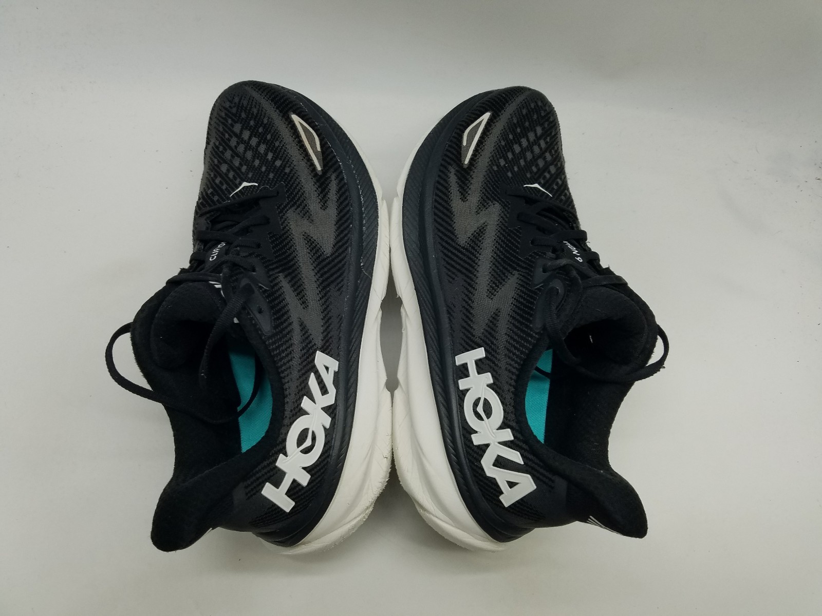 Hoka One One Clifton 9 Men’s Size 11 D (Medium) Running Shoes Black White