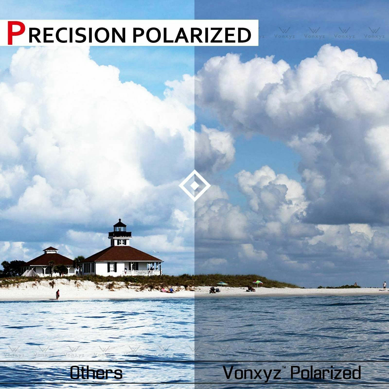 Vonxyz Polarized Lenses for-Oakley Straight Jacket 2007 Frame Stealth Black