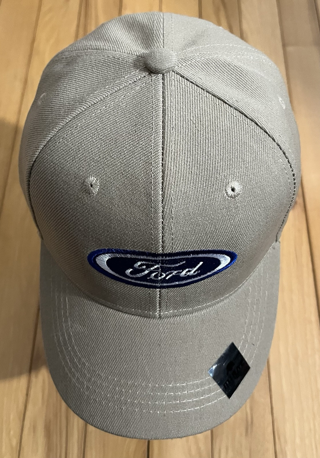 Auto-Car Khaki Ford Symbol Baseball Cap. ***A hat worth more than its price.