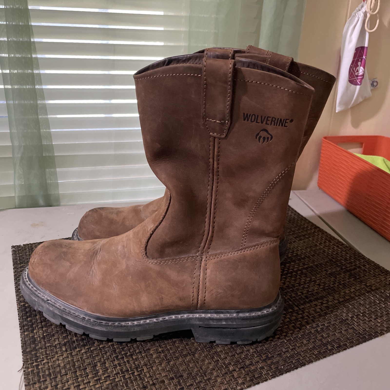 Wolverine MEN’S DD WORK STEEL TOE WELLINGTON 8.5 W04707