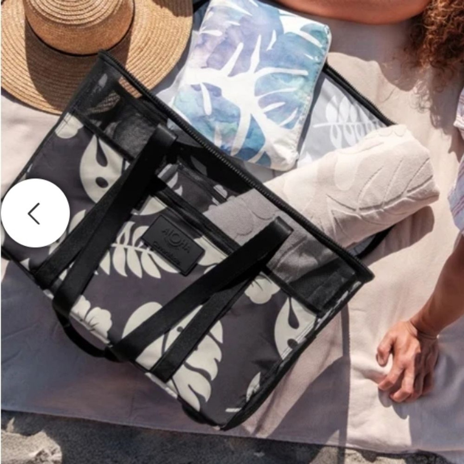 ALOHA Collection CleverMade Collapsible Beach Tote