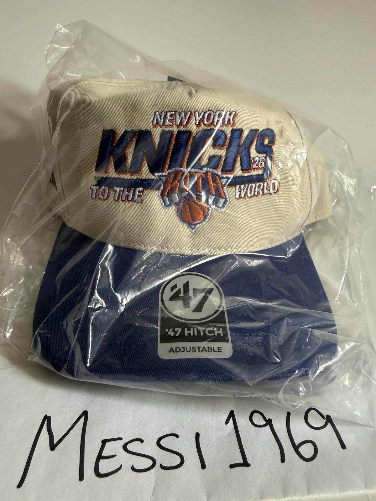 Kith & ’47 for the New York Knicks 2026 Finals Hitch Snapback In Hand Ships Now