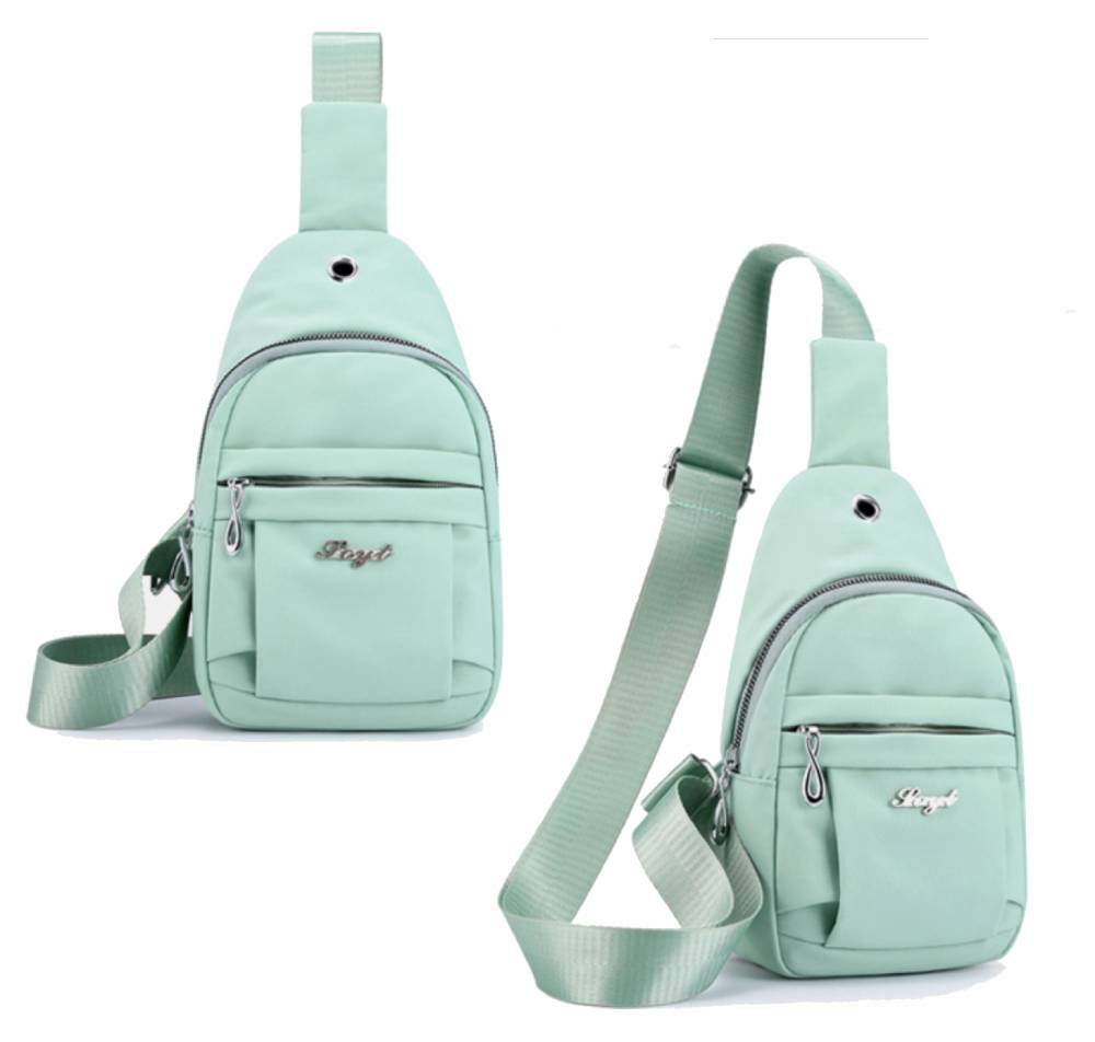 Women Chest Bag Mini Shoulder Messenger Girl Sling CrossBody Waterproof Backpack