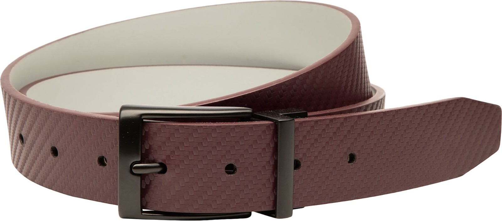 Nike Men’s Carbon Fiber Matte Reversible Belt Size L & XL NEW Golf Business