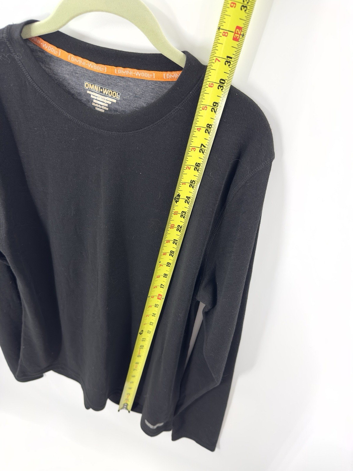 OmniWool Shirt Mens XL Base Layer Wool Blend Outdoor Gorp Ski Warm Hiking