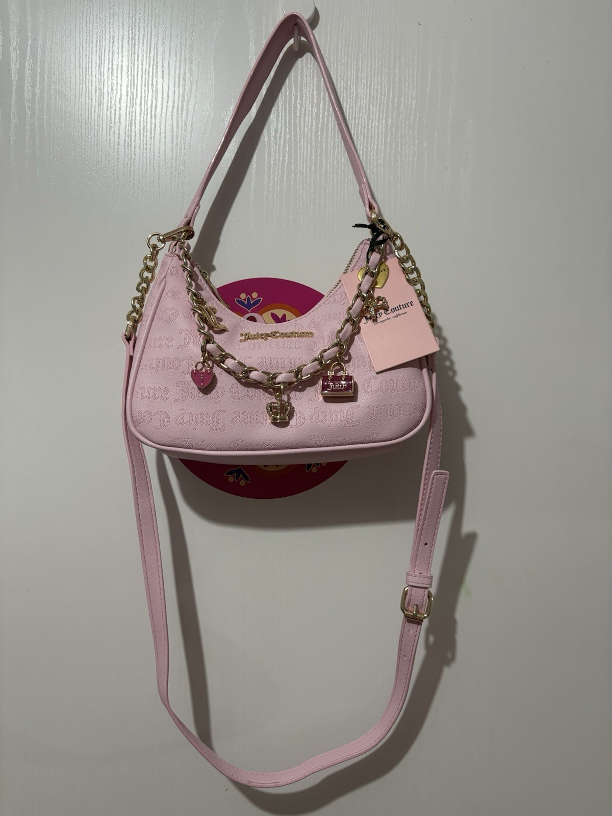 Juicy Couture Princess Charming Pink Handbag NWT