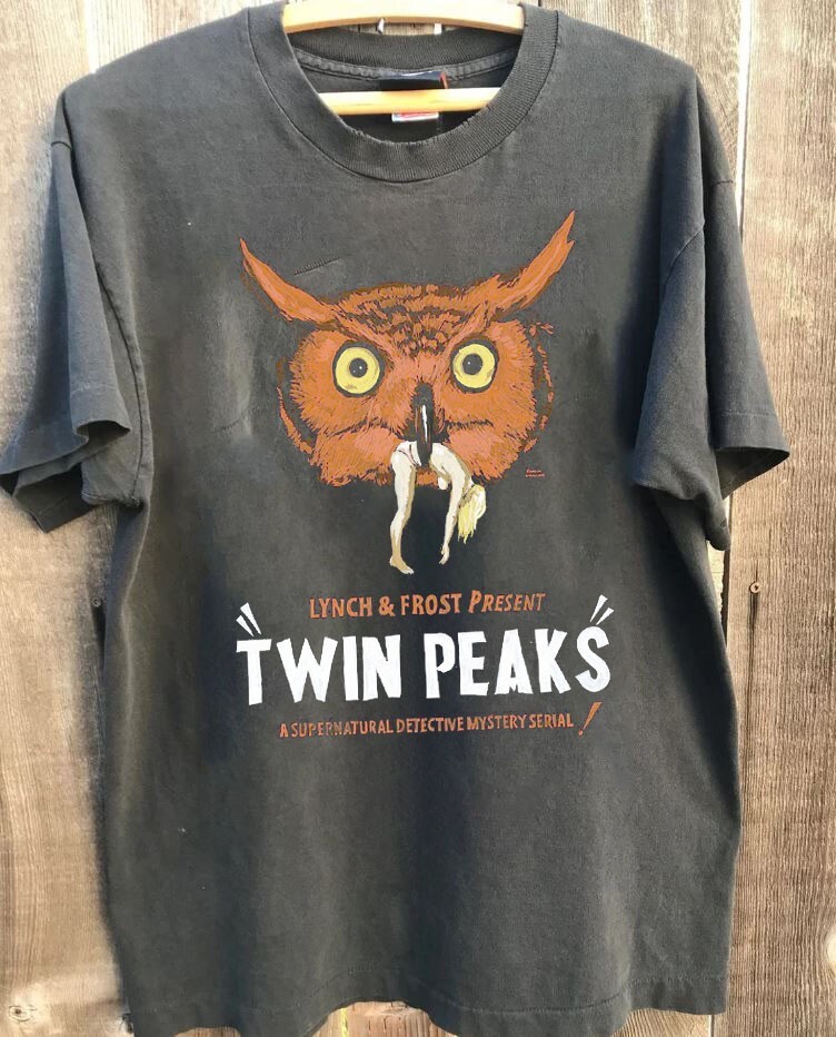 Twin Peaks Shirt, Twin Peaks Charcoal Poster T-shirt Unisex S-5XL VN4929