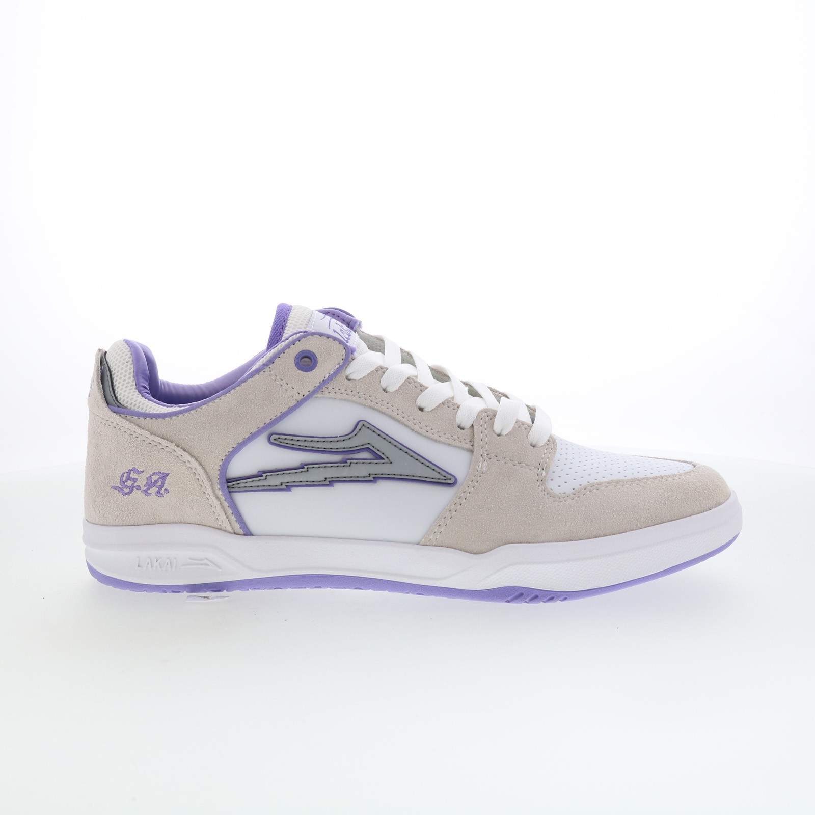 Lakai Telford Low Mens Gray Suede Lace Up Skate Inspired Sneakers Shoes