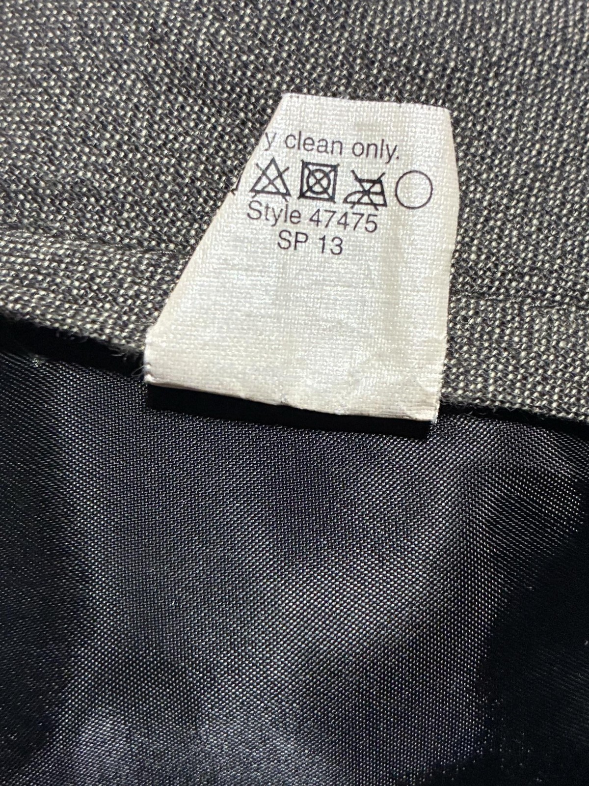 J.Crew Bowery Urban Slim Pants Mens 32×34 Gray Wool Tweed Dress Tapered Trousers