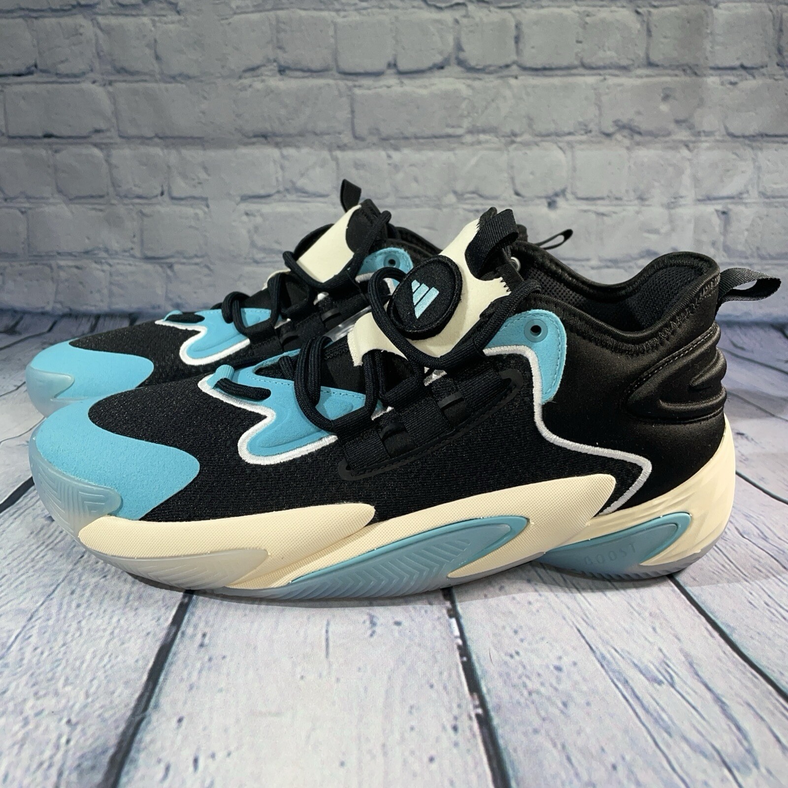 Adidas BYW Select Shoes Sneakers Core Black Preloved Blue IG4949 Mens Sz 11